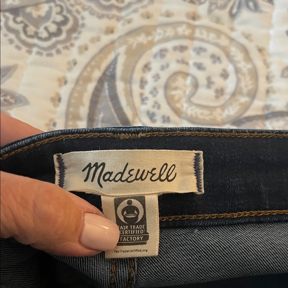 Madewell High Rise Women Jeans - Dark Blue